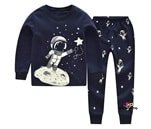 Small Product image of CNBABY Boys Luminous Astronaut Pajamas