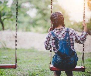 Featured image of sad girl on swing