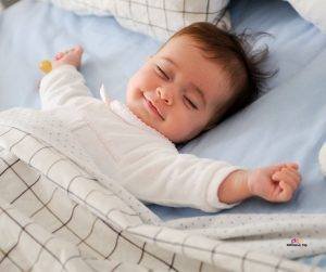 Featured image of happy cute baby sleeping