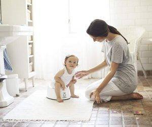 Featured image of mother and daughter on potty