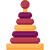 Pyramid Toy Icon